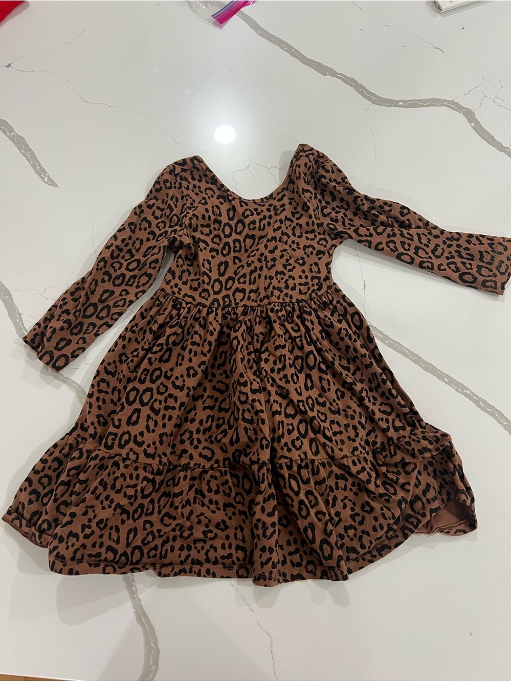 Size 6 Janie and Jack Leopard Dress